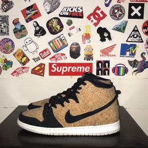 Nike SB Dunk High Cork RARE